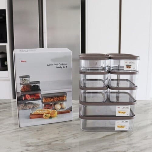 Food storage containers for fridge