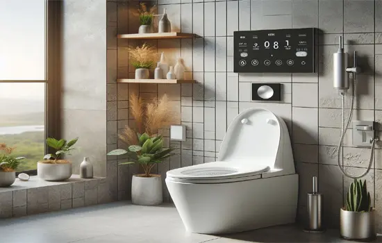 hygienic bidet - a bathroom with bidet image