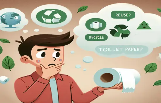 eco-friendly bidet - saving toilet towel