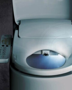 tankless bidet toilet seat - nightlight