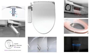 electronic bidet toilet seat - capabilities