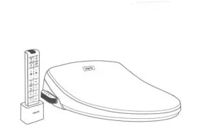 living star bidet - 7900 product sketch 