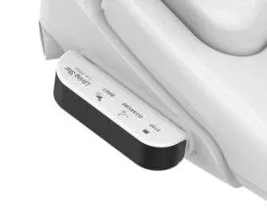 battery operated bidet toilet seat - dual control