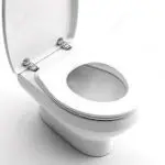 one size bidet - round toilet image